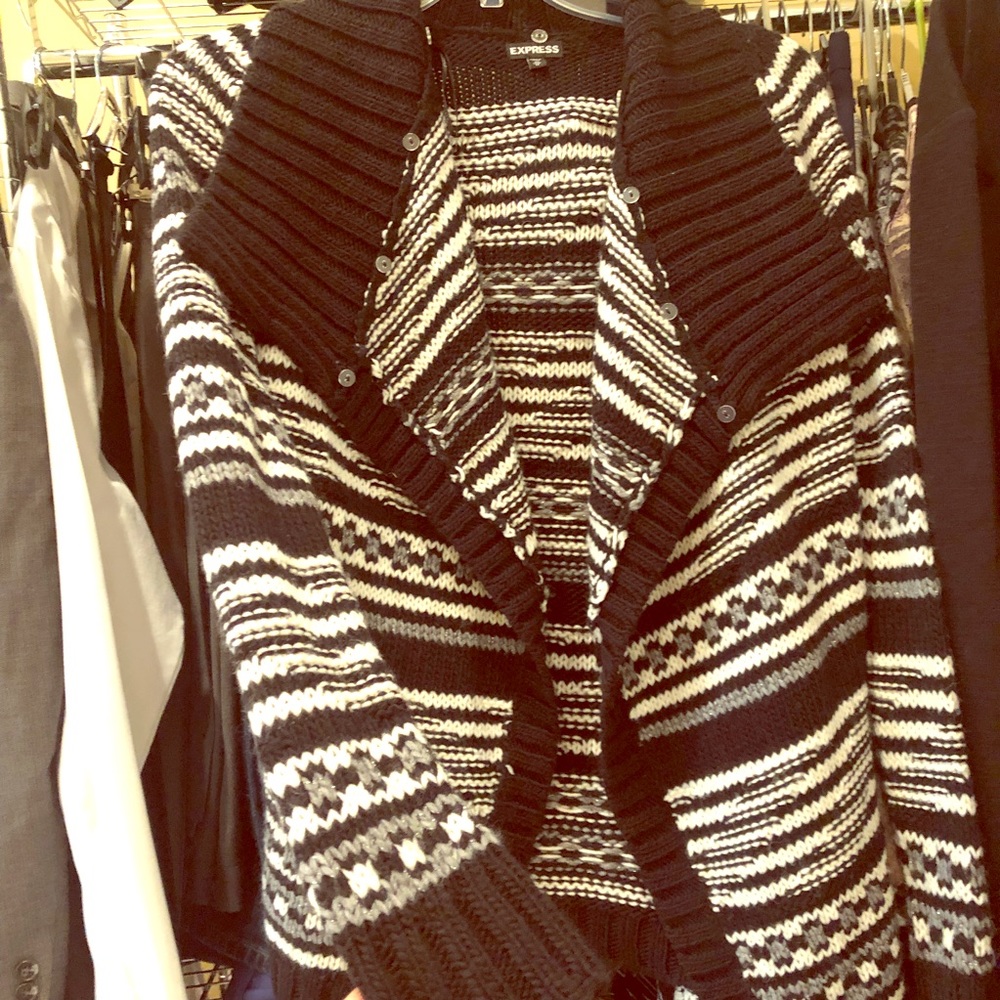 Express long cardigan